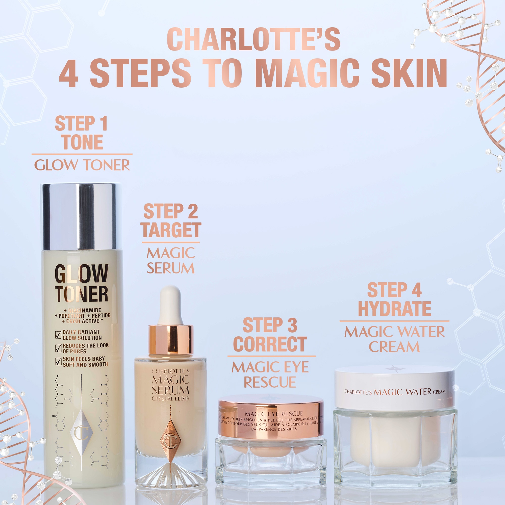 CHARLOTTE'S MAGIC WATER CREAM (CREMA EN GEL PARA ROSTRO)